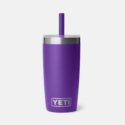 Water Bottle - Rambler Jr 10oz Tumbler with Silicone Straw Lid