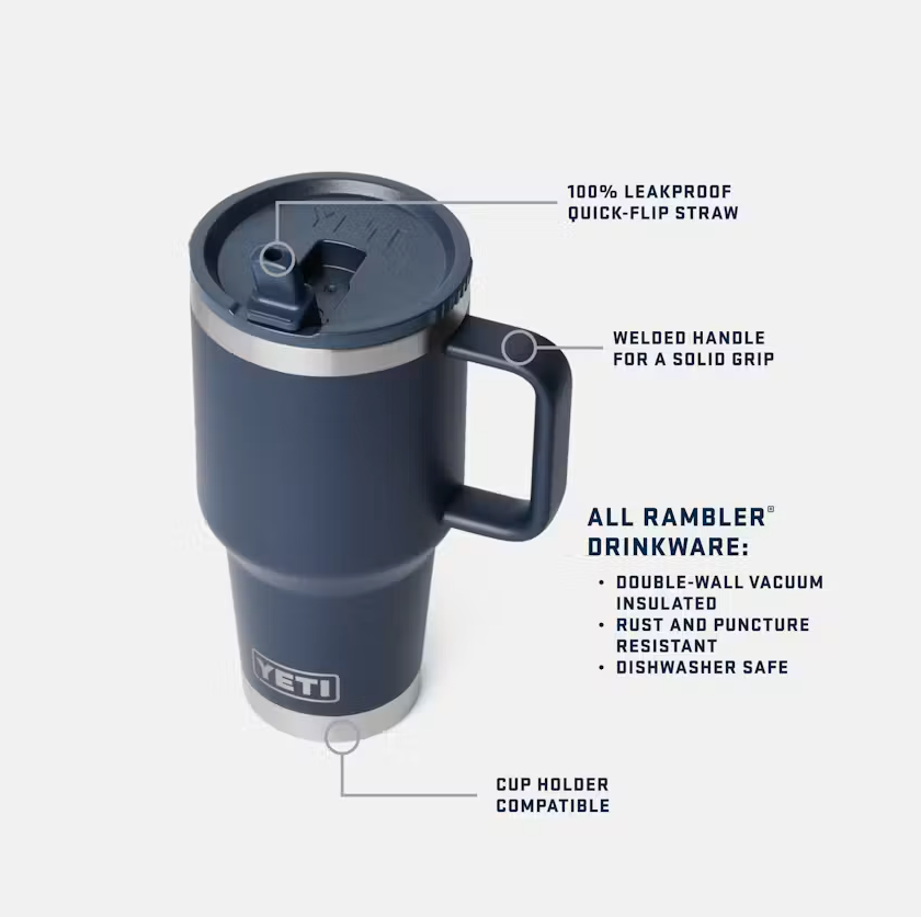 Tumbler - 30oz Travel Straw Mug