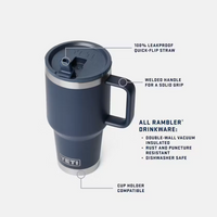 Tumbler - 30oz Travel Straw Mug