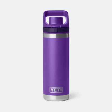 Water Bottle - 18oz Rambler Bottle with Flip Chug Cap