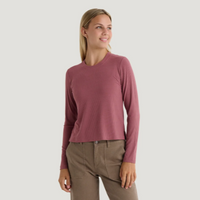 Ladies Top - Free Fly Ribbed Bamboo Long Sleeve