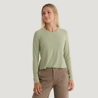 Ladies Top - Free Fly Ribbed Bamboo Long Sleeve