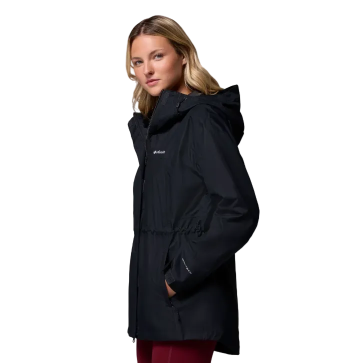 Womens Jacket - Columbia Women's Hikebound II Long Rain Jacket