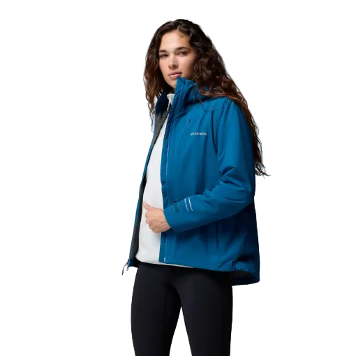 Womens Jacket - Columbia Women's Trailborne 2.5L Rain Shell
