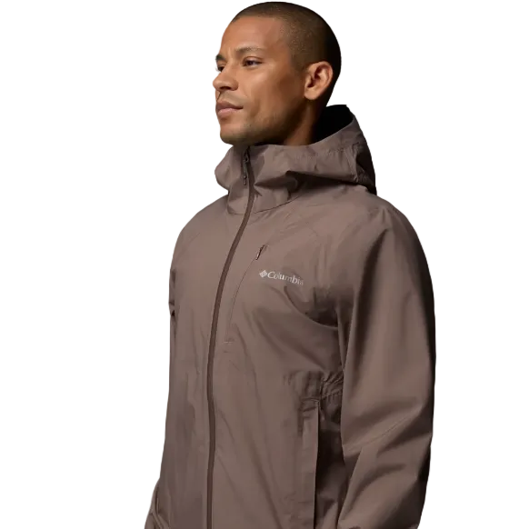 Mens Jacket - Columbia Men's Trailborne 2.5L Rain Shell