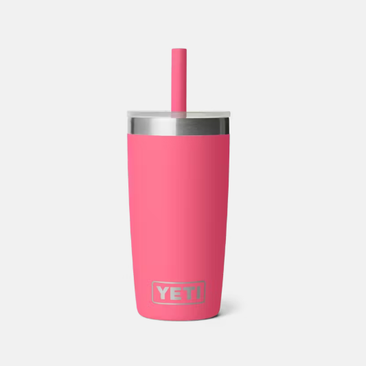 Water Bottle - Rambler Jr 10oz Tumbler with Silicone Straw Lid