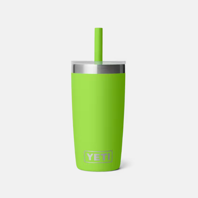 Water Bottle - Rambler Jr 10oz Tumbler with Silicone Straw Lid