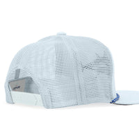 Hat - Bajio Bluefin Tuna Flat Brim Twill Trucker Hat