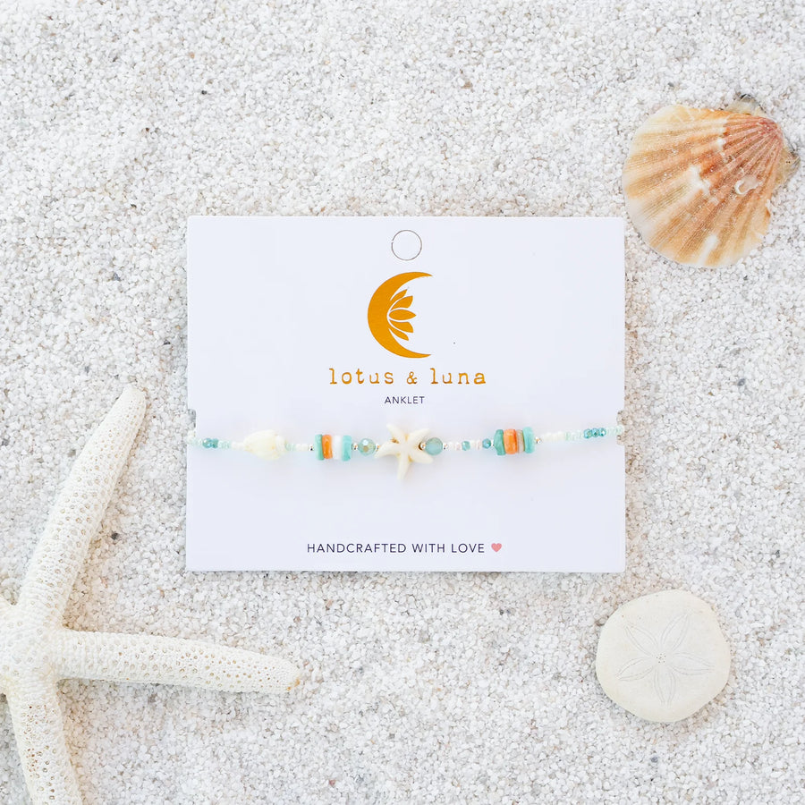 Anklet - Lotus and Luna Under the Sea Anklet