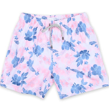 Volley - Vintage Summer Watercolor Flower Swim Volley