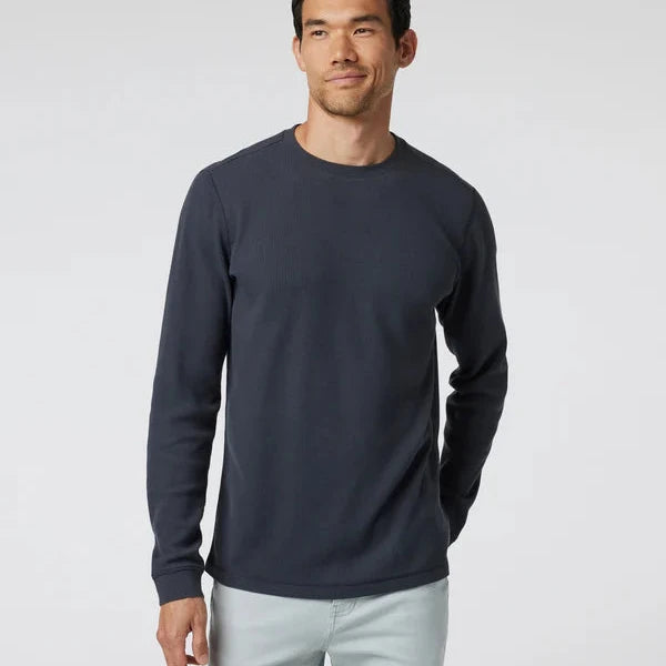 Mens Long Sleeve - Vuori Waffle Crew