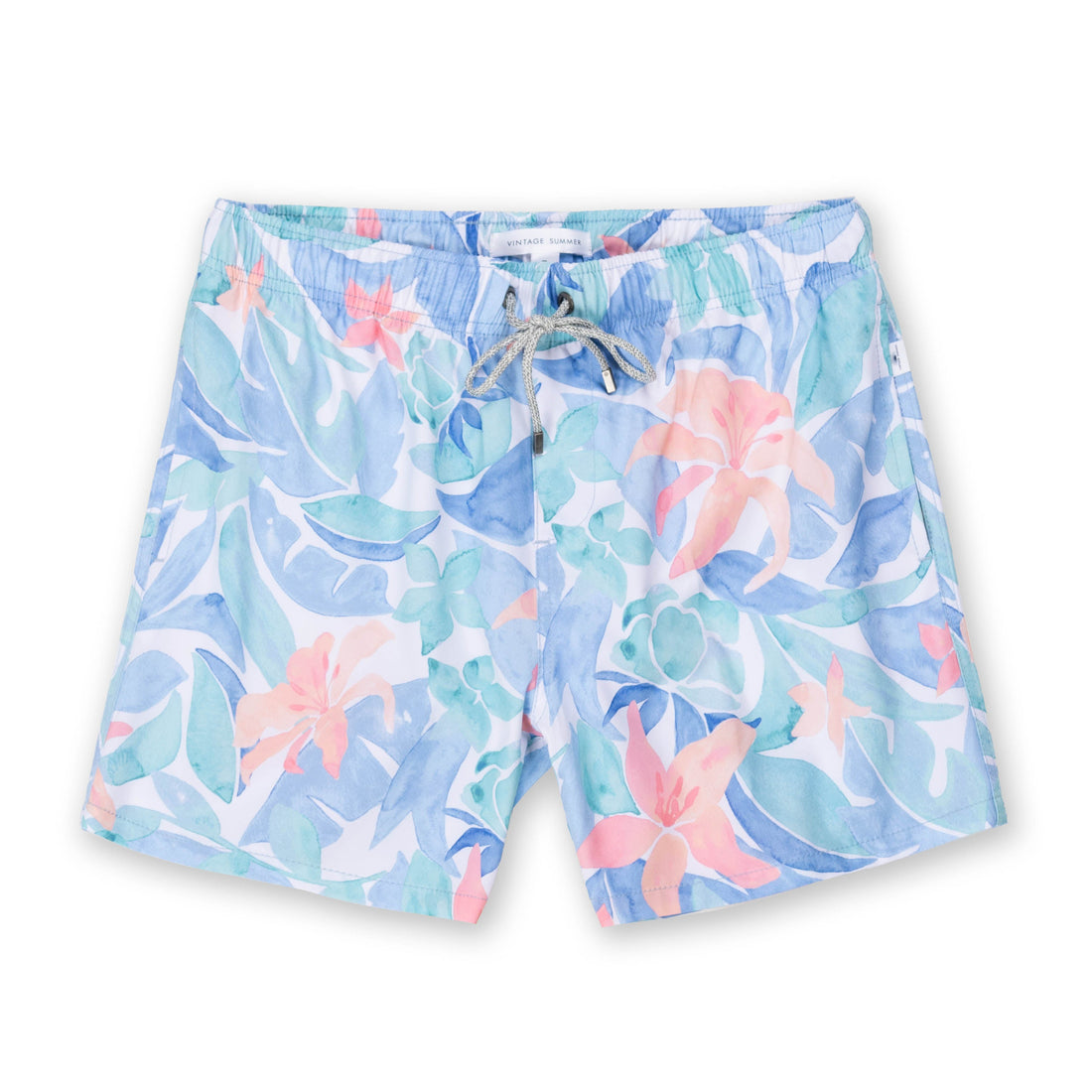 Volley - Vintage Summer Watercolor Swim Volley