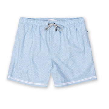 Volley - Vintage Summer Ditsy Fish Print Swim Volley