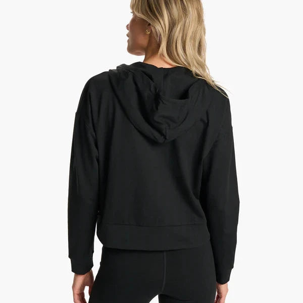 Ladies Fleece - Vuori Granite Full Zip Hoodie