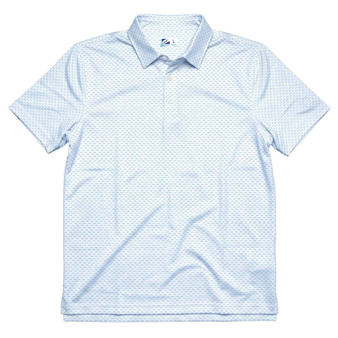 Polo - Bermies White Tuna Performance Polo Shirt