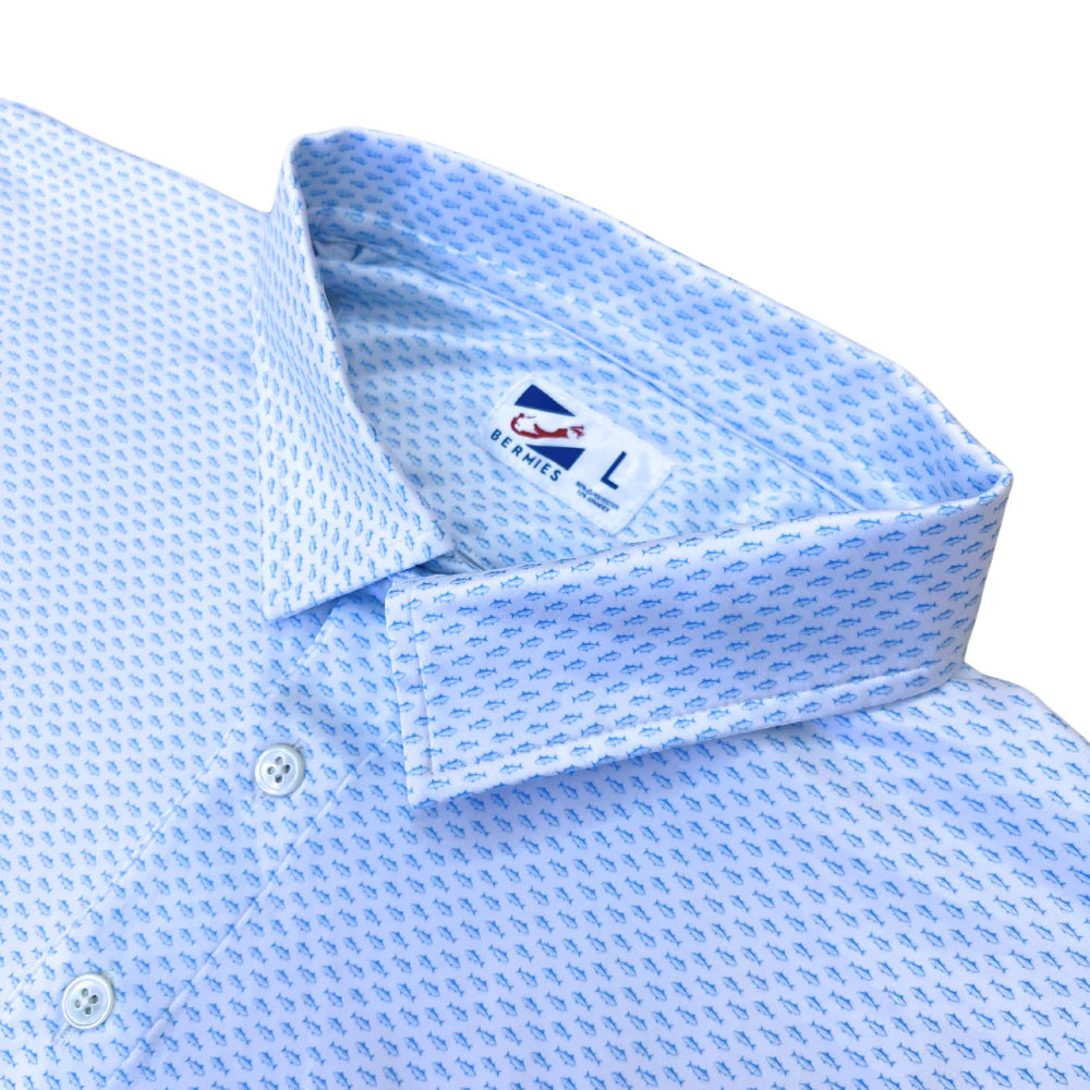 Polo - Bermies White Tuna Performance Polo Shirt