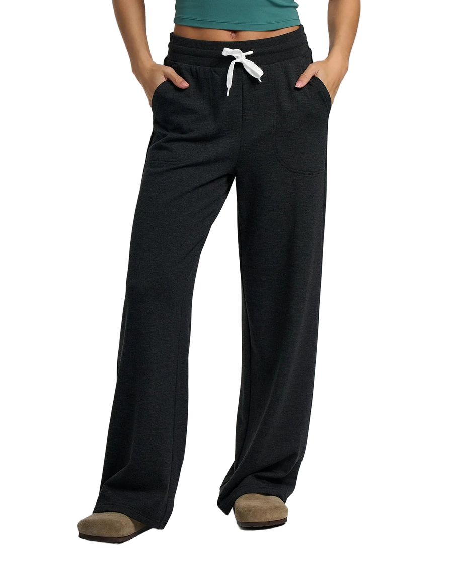 Ladies Pant - Free Fly Bamboo Lightweight Fleece Wide Leg Pant