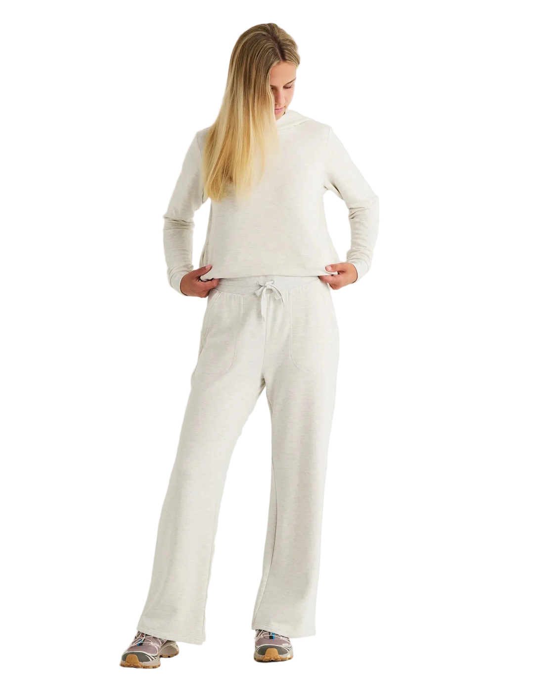 Ladies Pant - Free Fly Bamboo Lightweight Fleece Wide Leg Pant