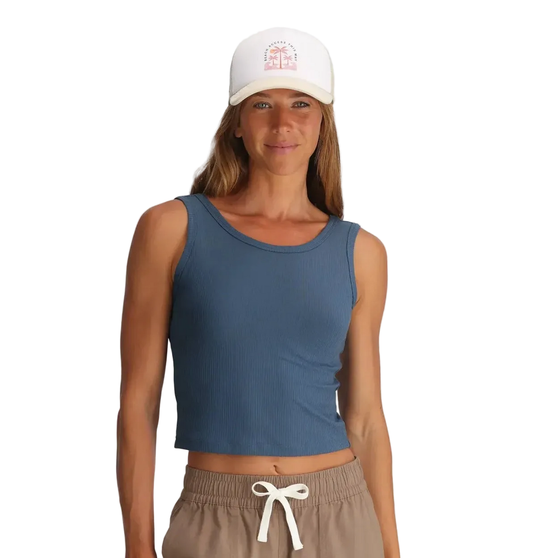 Ladies Top - Free Fly Ribbed Bamboo Tank
