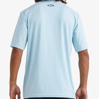 Mens Sun Shirt - Billabong All Day Wave UPF 50 Short Sleeve Rashguard