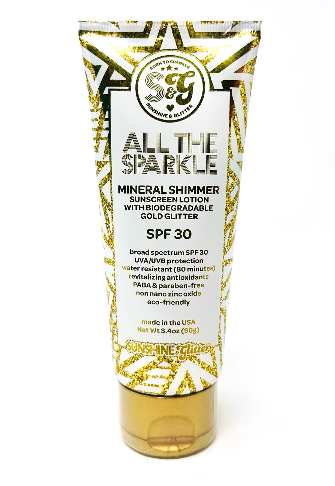 All The Sparkle SPF 30 Glitter Lotion