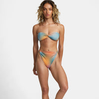 Bikini Bottom - RVCA Sunset Rose Machado Skimpy Bikini Bottom