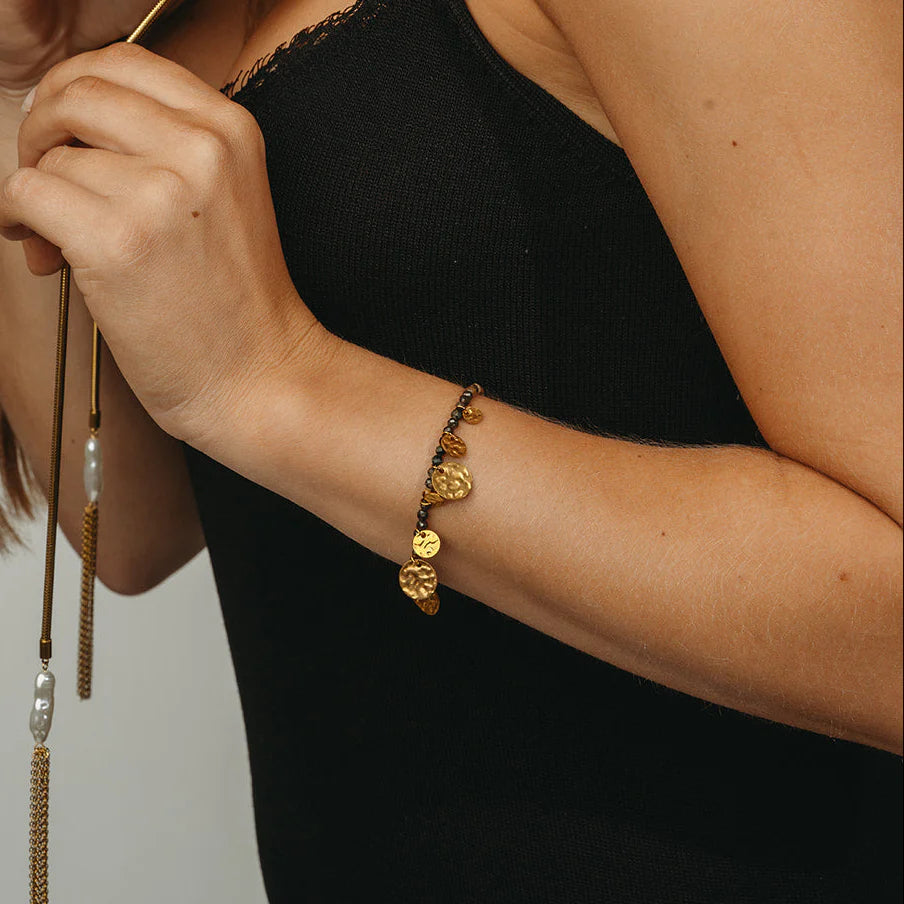 Bracelet - Salty Cali Beaded Charm Bracelet