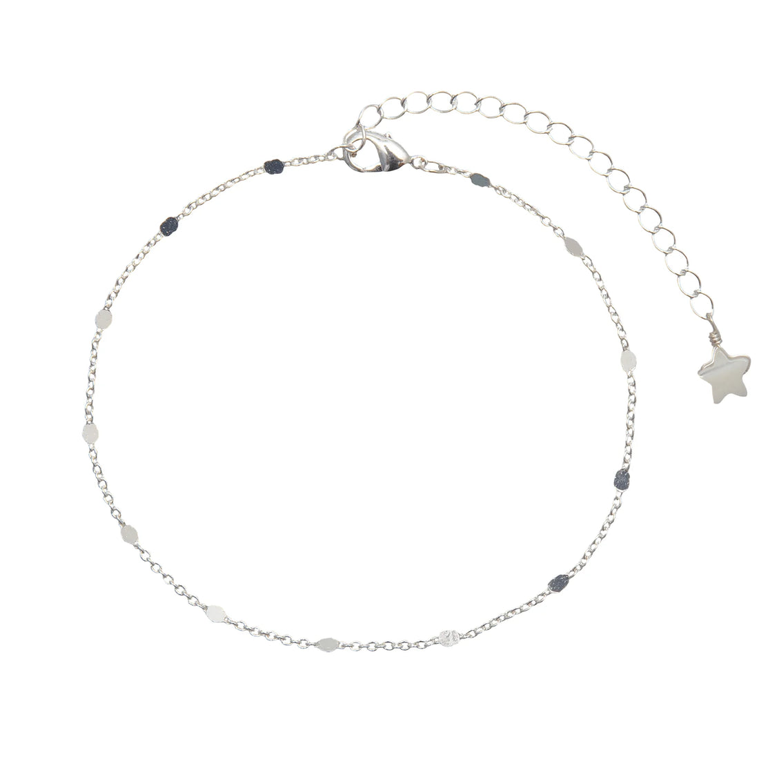 Anklet - Lotus and Luna Circles in the Sand Anklet