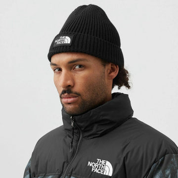 Beanie - North Face Logo Box Cuffed Beanie
