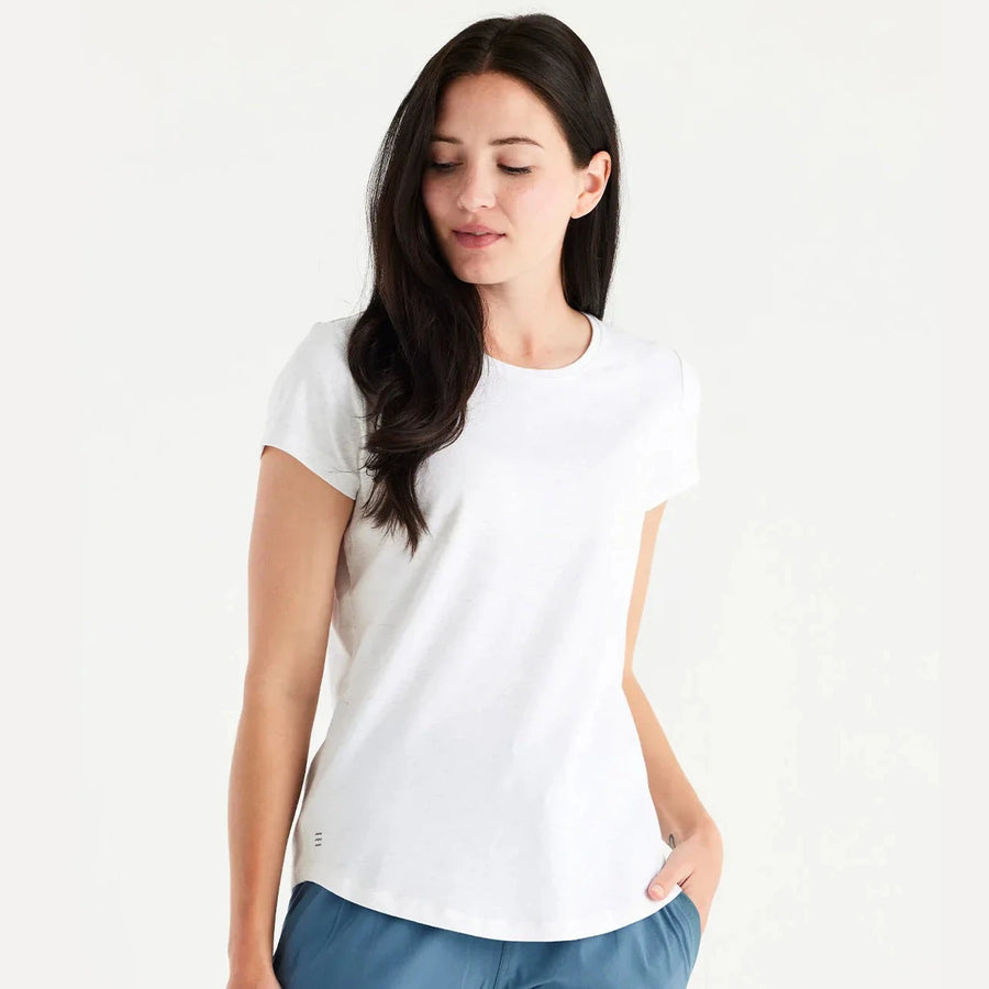 Ladies Top - Free Fly Bamboo Current Tee