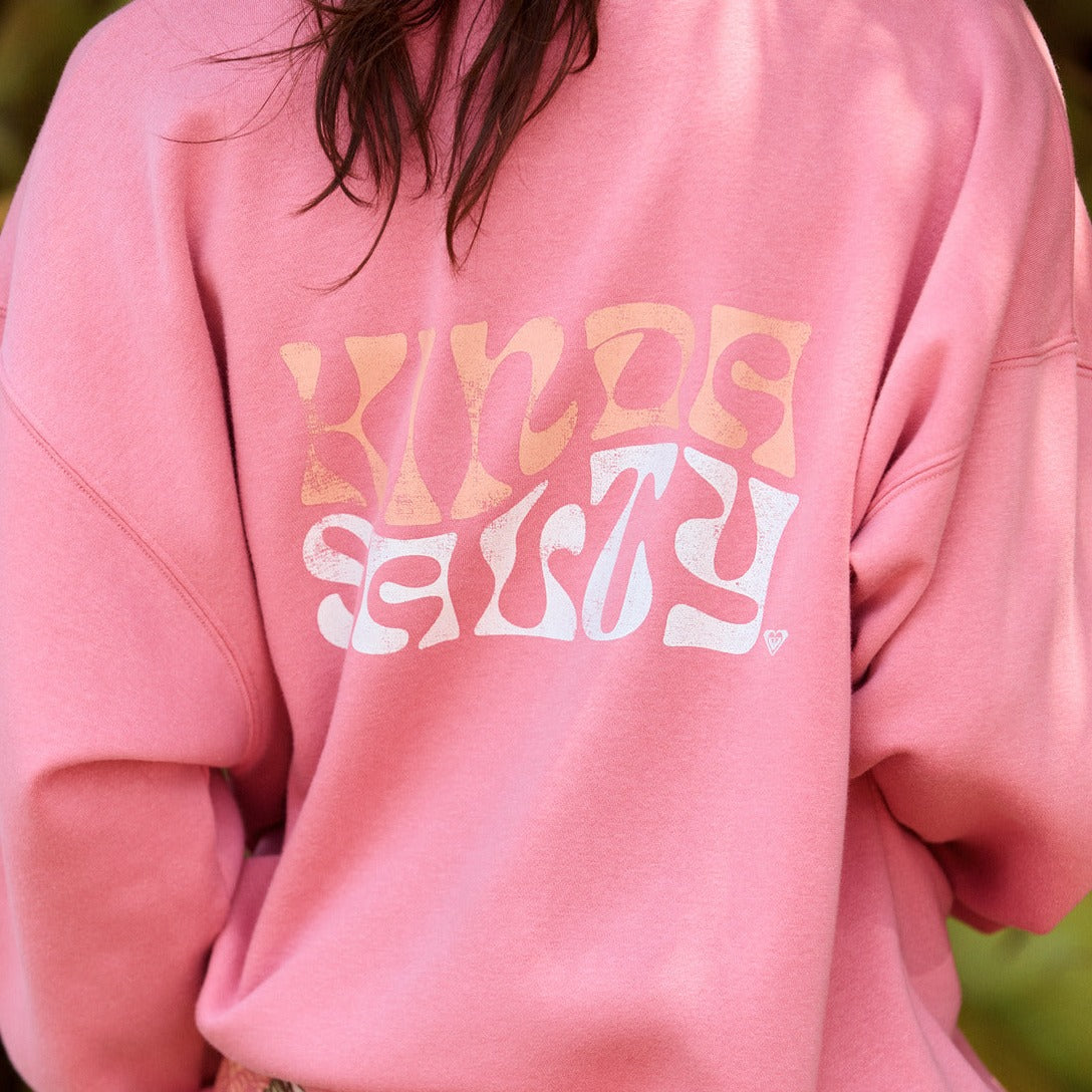 Fleece - Roxy Morning Hike Crew Neck Sweatshirt