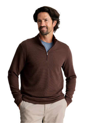 Mens Fleece - Free Fly Waffle Quarter Zip