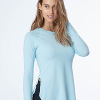 Ladies Sun Shirt - Makin Waves Hampton Long Sleeve Loose Fit