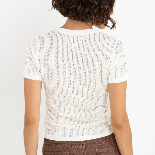 Top - Rhythm Ojai Pointelle Knit Top