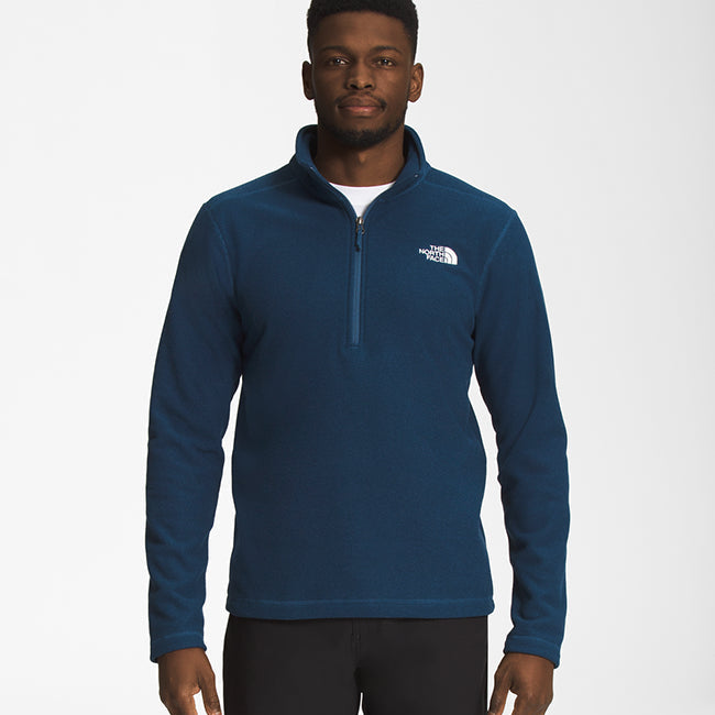 Fleece - The North Face Mens Textured Cap Rock 1/4 Zip