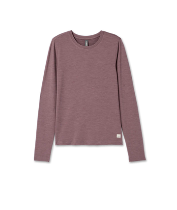 Ladies Top - Vuori Lux Long Sleeve Crew