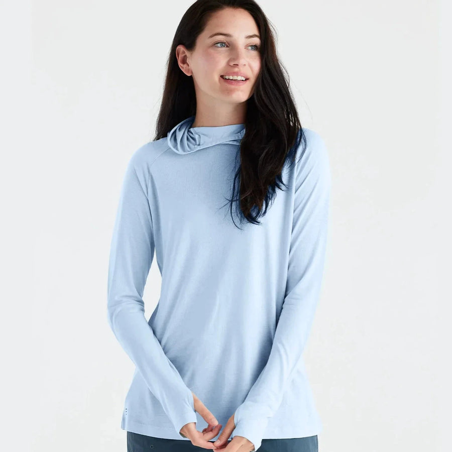 Ladies Sun Shirt - Free Fly Bamboo Lightweight Hoodie II