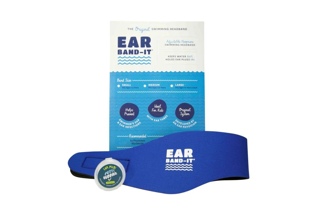 Ear Band - Earvolution Ear Band-It Swimming Headband Combo Set (8 years +)