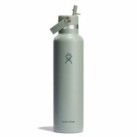 Standard Mouth Bottle - 24oz With Flex Straw Cap