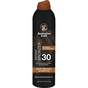 Australian Gold SPF 30 Continuous Spray with Bronzer