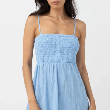 Dress - Rhythm Milly Smocked Mini Dress
