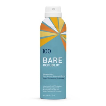 Bare Republic Clearscreen SPF 100 Sunscreen Body Spray