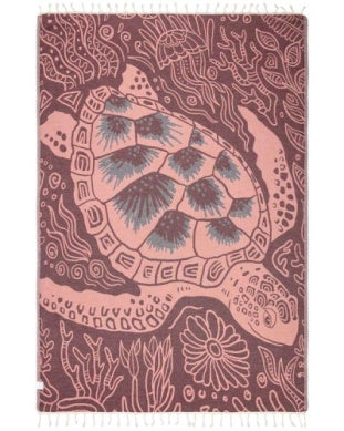 Sand Cloud - Taino Turtle Towel XL