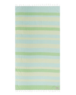 Sand Cloud - Peppermint Herringbone Stripe Beach Towel