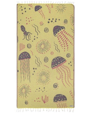 Sand Cloud - Aquatic Museum Beach Towel