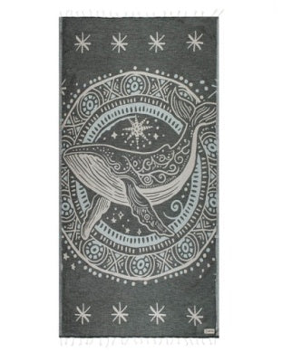 Sand Cloud - Ziggy The Whale Beach Towel
