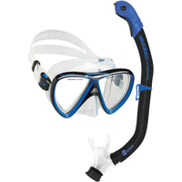 Mask / Snorkel Set Adult - Cressi Ikarus Mask /  Orion Semi-Dry Snorkel Set
