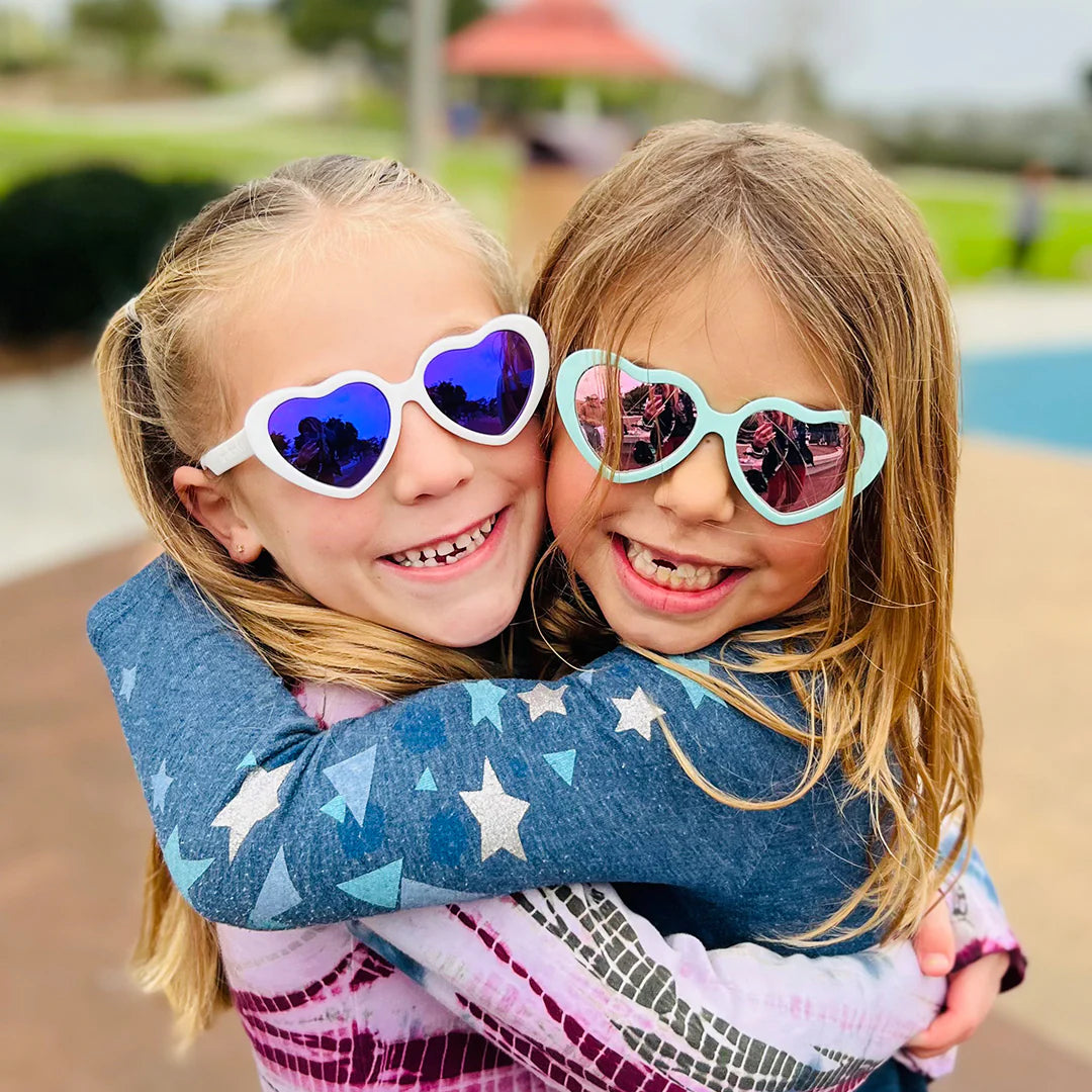 Roshambo - Junior Splash Hearts Polarized Sunglasses (ages 5+)
