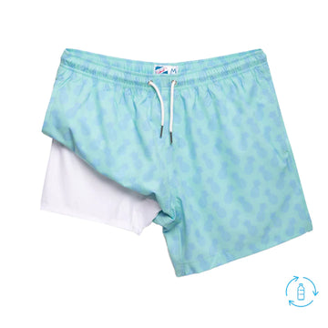 Volley - Bermies Pineapple Aqua Swim Short - Internal Compression Shorts