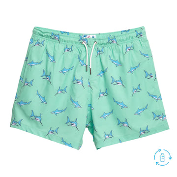 Volley - Bermies Green Shark Swim Short